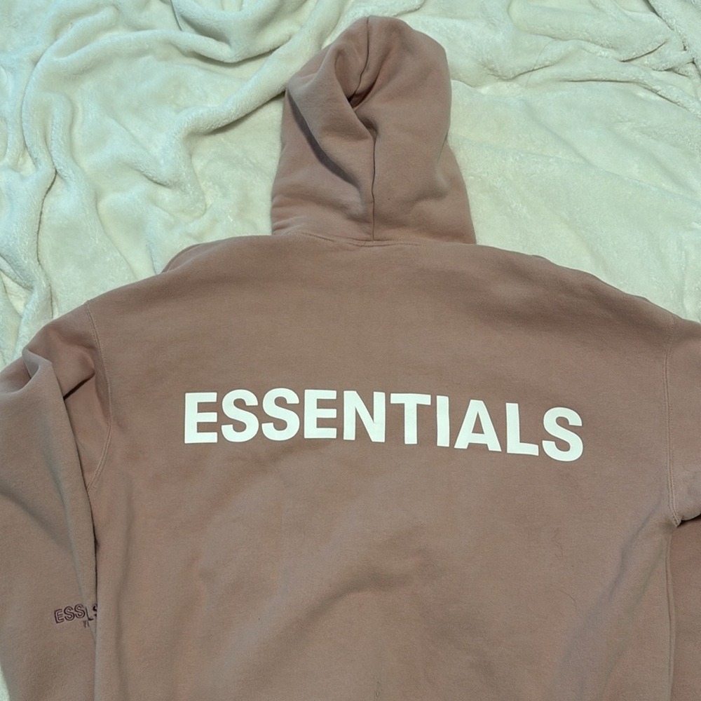 Essentials Pink Hoodie